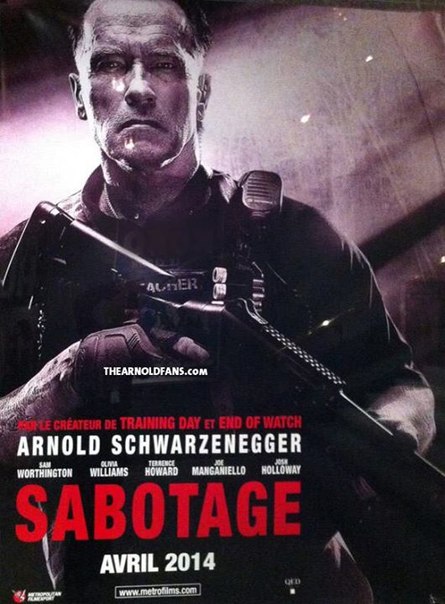 «Саботаж» (англ. Sabotage) - Трейлеры