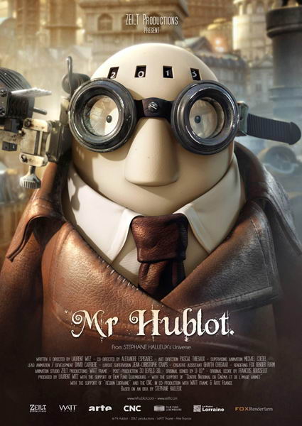 Господин Иллюминатор / Mr Hublot (2013) - Трейлеры
