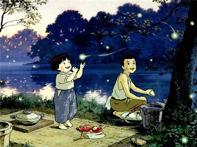 Могила светлячков (1988). Лучшие мультфильмы Миядзаки Хаяо - Трейлеры
