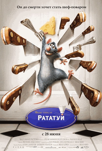 Рататуй - суперповар - Трейлеры Рататуй - суперповар - Трейлеры