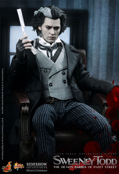 Hot Toys игрушка Sweeney Todd - Трейлеры Hot Toys игрушка Sweeney Todd - Трейлеры
