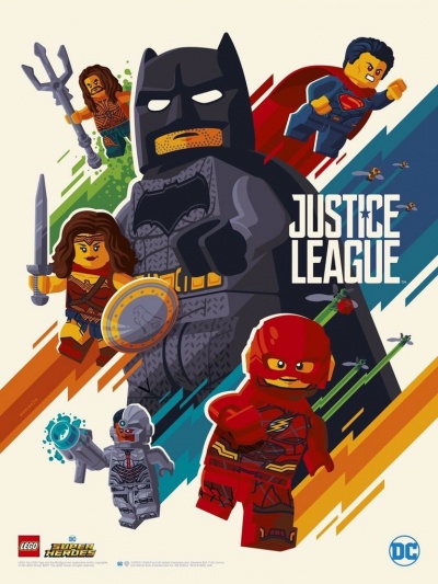 "Лига Справедливости" получила постер, стилизованный под Lego
