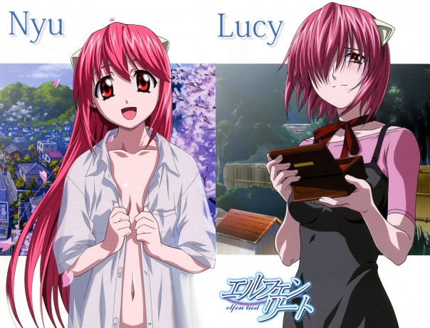 Серия: аниме "Эльфийская песнь/Elfen lied", персонаж: Люси/Ню - Трейлеры