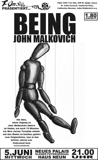 «Быть Джоном Малковичем» — фильм режиссёра Спайка Джонза - Трейлеры «Быть Джоном Малковичем» — фильм режиссёра Спайка Джонза - Трейлеры