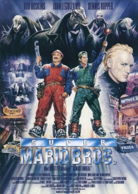 «Супербратья Марио», фильм, 1993 г. - Трейлеры