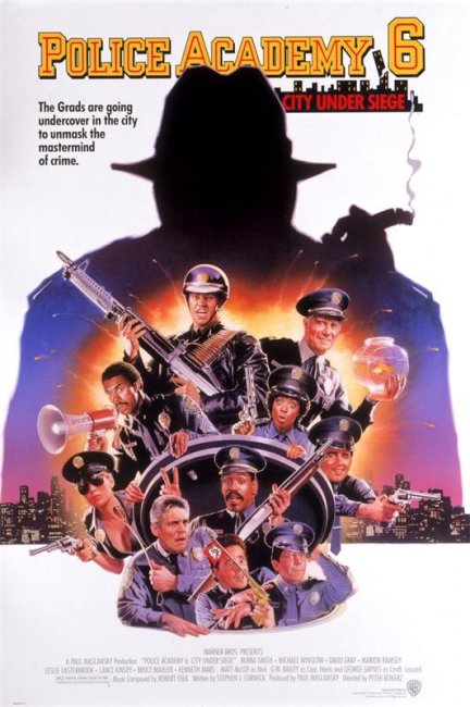 Полицейская академия 6: Город в осаде (1989) - Трейлеры