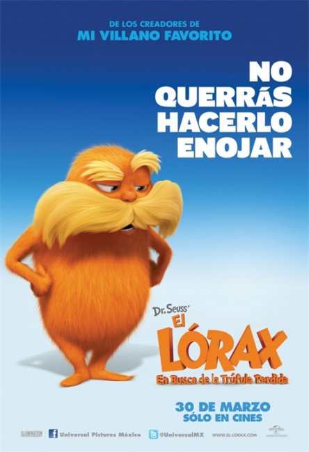 Мультфильм "Лоракс" (Dr. Seuss' The Lorax) - Трейлеры