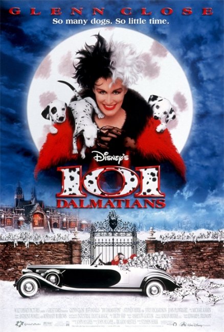 101 долматинец (1996) - Трейлеры
