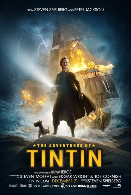 Мультфильм "Приключения Тинтина: Тайна единорога" ( The Adventures of Tintin) - Трейлеры