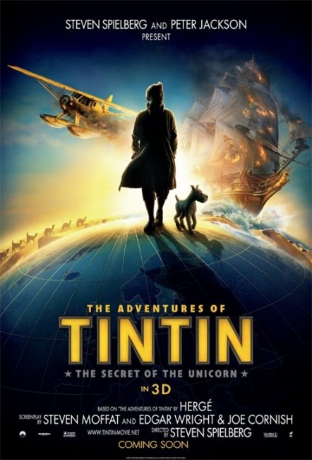 Мультфильм "Приключения Тинтина: Тайна единорога" ( The Adventures of Tintin) - Трейлеры