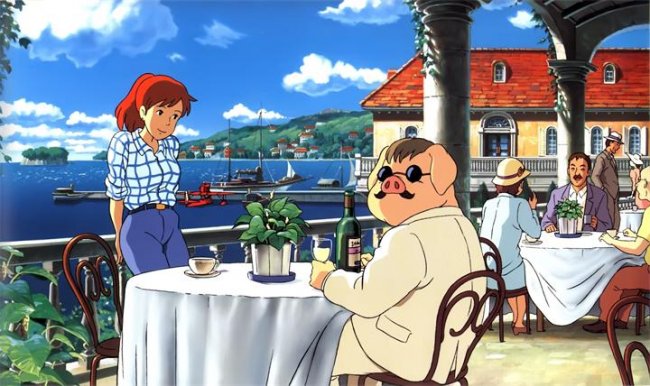 Порко россо (1992). Лучшие мультфильмы Миядзаки Хаяо - Трейлеры