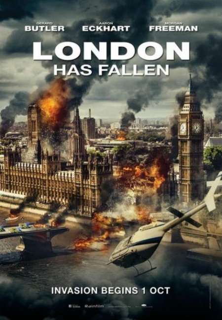 Падение Лондона (2016) - Трейлеры
