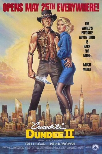 «Крокодил Данди 2», фильм, 1988 г. - Трейлеры