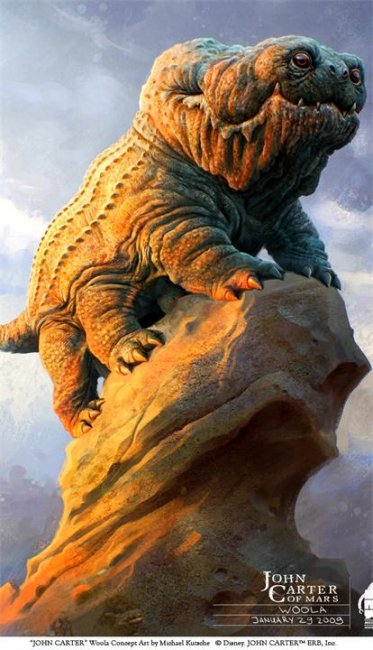 Вула - жители планеты Barsoom (Марс) - Трейлеры