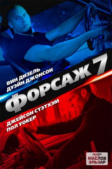 Форсаж 7 (2014) Fast & Furious 7 - Трейлеры