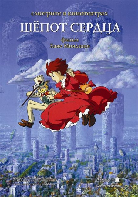 Шёпот сердца (1995). Лучшие мультфильмы Миядзаки Хаяо - Трейлеры