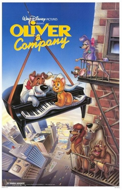 Мультфильм "Оливер и компания" (1988) - Трейлеры