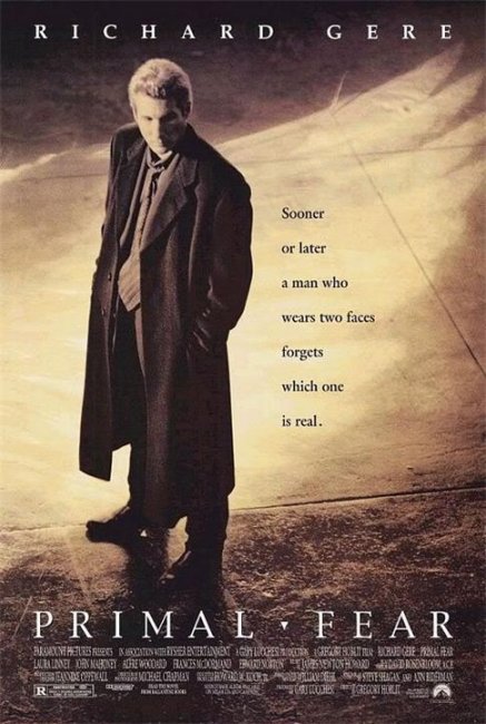 «Первобытный страх», фильм, 1996 г. - Трейлеры