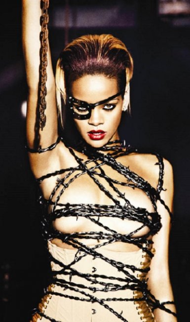 Рианна (Rihanna) Фотосессия для альбома Rated R - Биографии