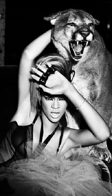 Рианна (Rihanna) Фотосессия для альбома Rated R - Биографии