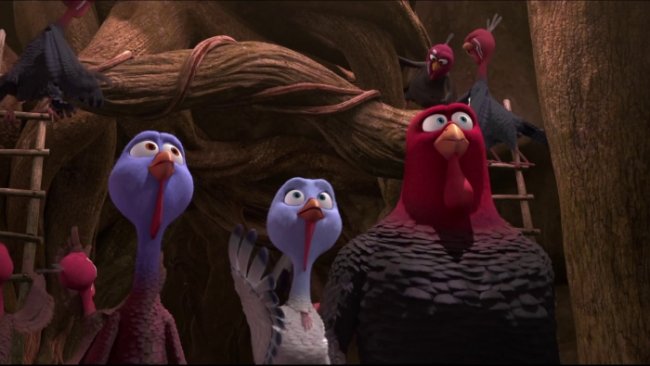 Индюки: Назад в будущее 3D /Free Birds/ - Трейлеры