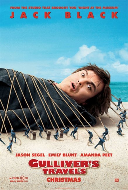 Путешествия Гулливера (2011 год в 3D) - Трейлеры