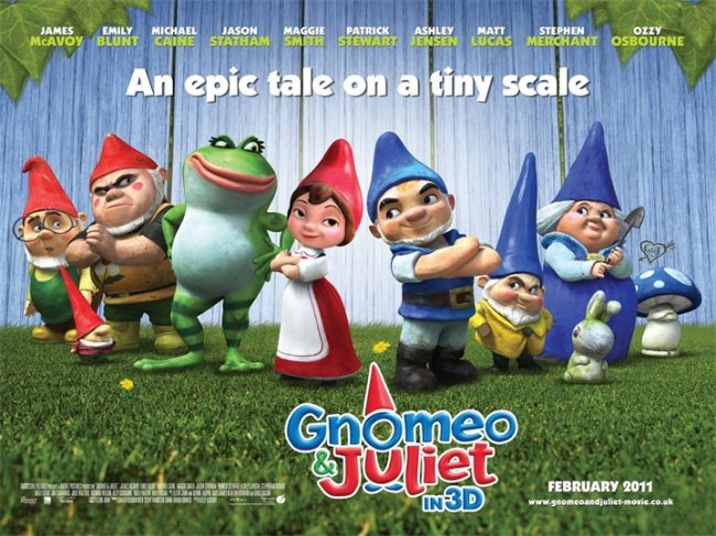 Мультфильм "Гномео и Джульетта" (Gnomeo & Juliet) - Трейлеры