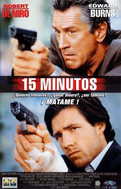 15 минут славы (15 Minutes) - Трейлеры