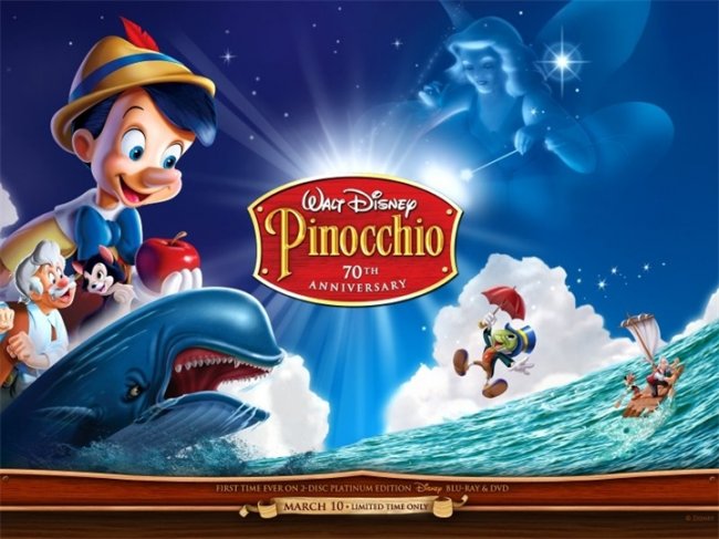 Пиноккио / Pinocchio - Трейлеры