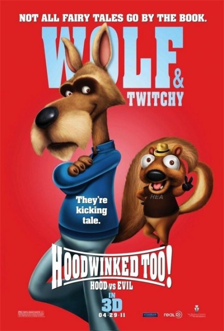 Мультфильмы "Красная Шапка против зла" (Hoodwinked Too! Hood VS. Evil) - Трейлеры