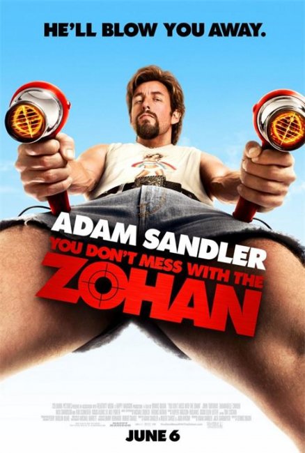 Постеры к фильму "Не шутите с Zоханом!" (2008) - Трейлеры