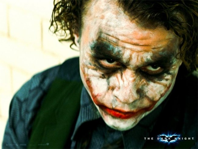 Постеры с Джокером ( Хит Леджер ) из фильма Dark Knight - Трейлеры