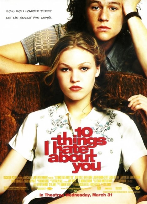 10 причин моей ненависти (10 Things I Hate About You) - Трейлеры