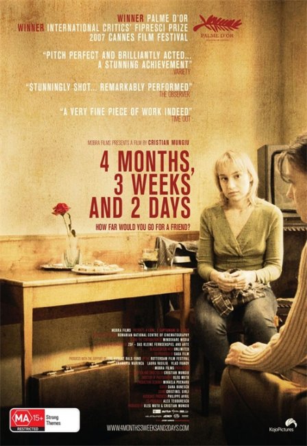 4 месяца, 3 недели и 2 дня (4 luni, 3 saptamani si 2 zile) - Трейлеры