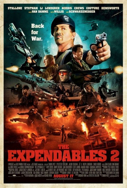 Постеры к фильму неудержимые 2 - Трейлеры