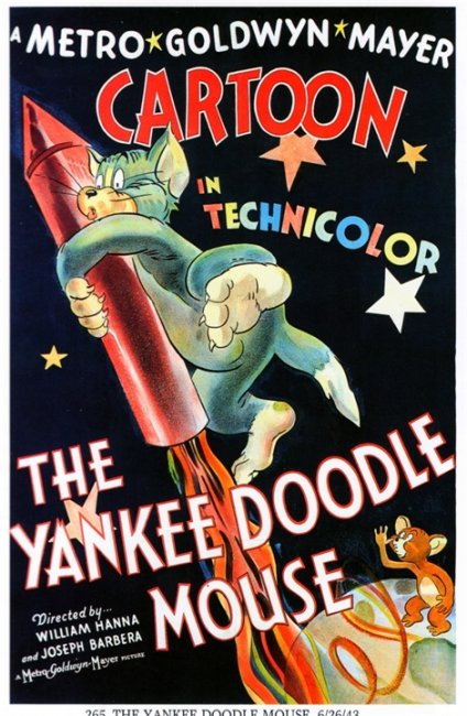 ОСКАР. 1944 Лучший корот. анимац. фильм. Мышонок-стратег (The Yankee Doodle Mouse) - Трейлеры