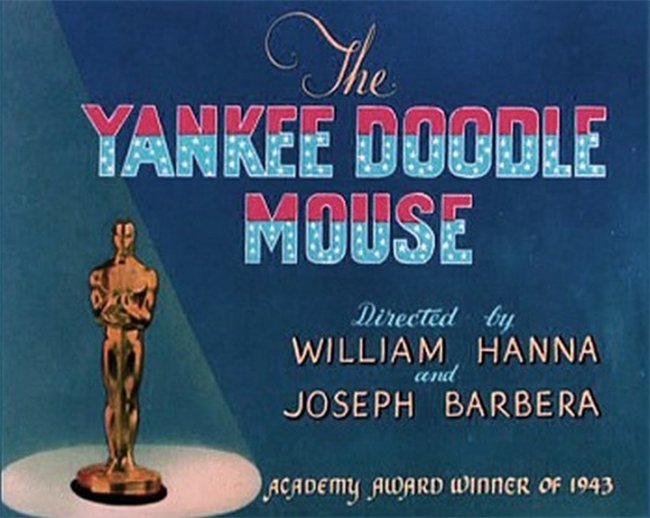 ОСКАР. 1944 Лучший корот. анимац. фильм. Мышонок-стратег (The Yankee Doodle Mouse) - Трейлеры