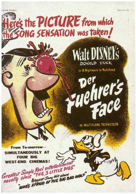 ОСКАР. 1943 Лучший корот. анимац. фильм. Лицо Фюрера (Der Fuehrer's Face) - Трейлеры