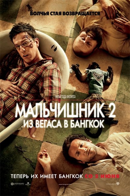 Мальчишник в вегасе 2 из вегаса в бангкок - Трейлеры
