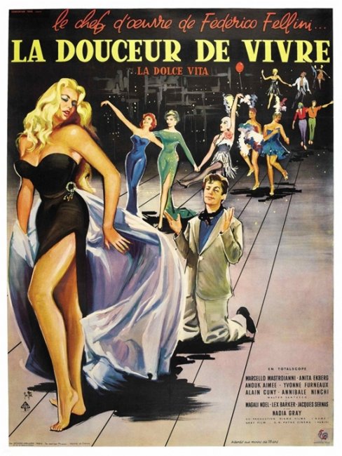"Сладкая жизнь"/ "La dolce vita" (1960) - Трейлеры