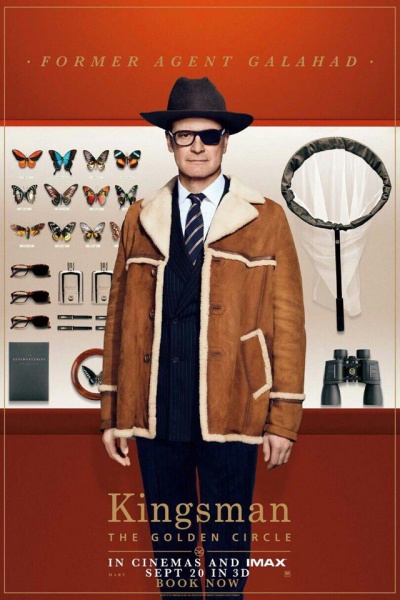Герои фильма "Kingsman: золотое кольцо" получили собственные постеры Герои фильма "Kingsman: золотое кольцо" получили собственные постеры