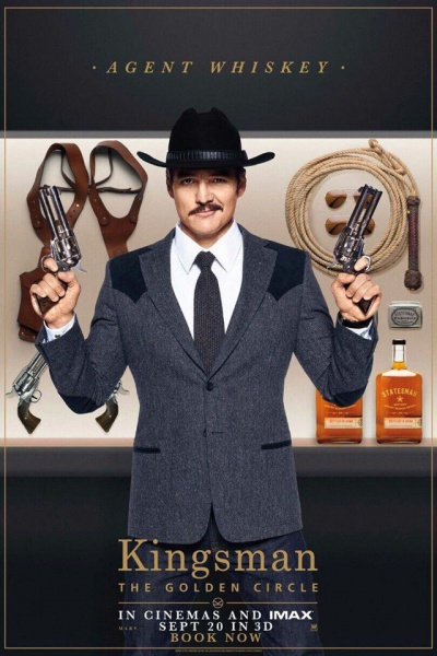 Герои фильма "Kingsman: золотое кольцо" получили собственные постеры Герои фильма "Kingsman: золотое кольцо" получили собственные постеры