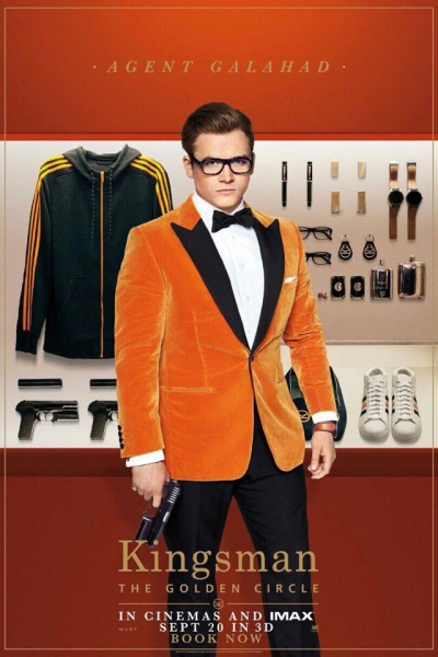Герои фильма "Kingsman: золотое кольцо" получили собственные постеры Герои фильма "Kingsman: золотое кольцо" получили собственные постеры