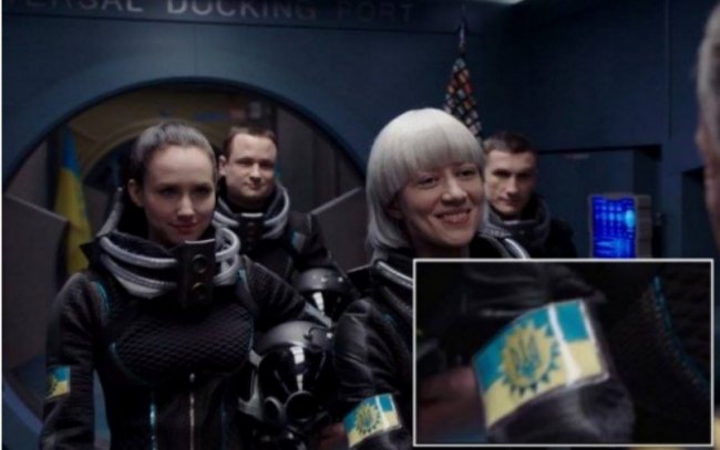 В фильме "Валериан и город тысячи планет" нашли украинский шеврон