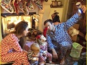 Арми Хаммер с семьей на рождество