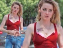 Эмбер Херд на съемках фильма Run Away With Me